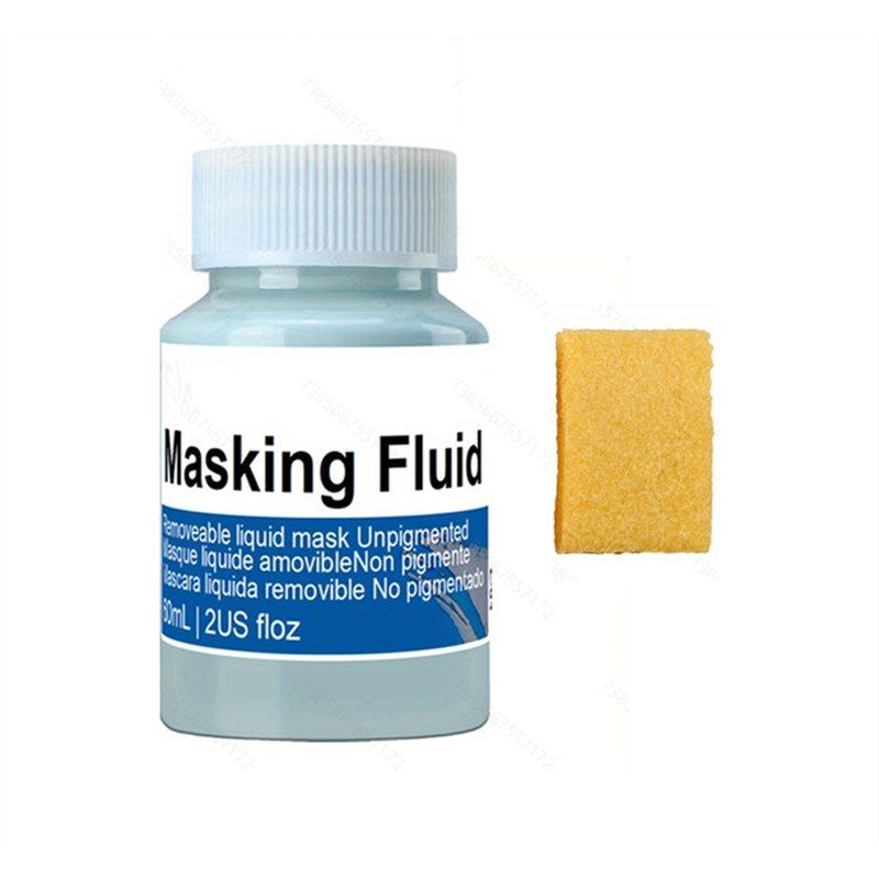 B-Est Easy Peel Liquid Latex Masking Fluid For Ink - Watercolor - Gouache Painting & Illustration Fine Arts & Crafts Supplies