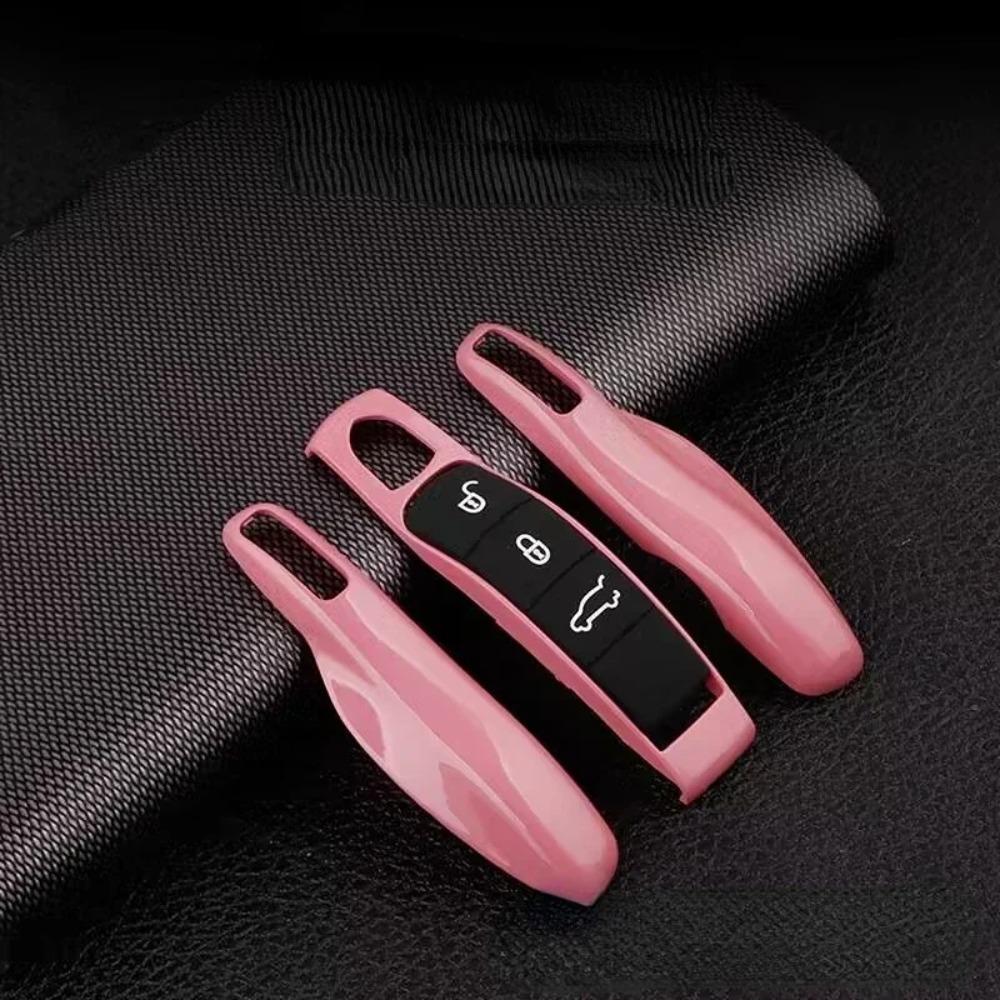 Car Smart Remote Key Case Fob Covers Set Shell for Porsche for Panamera Spyder Carrera Macan Boxster Cayman Cayenne 911 970 981 991