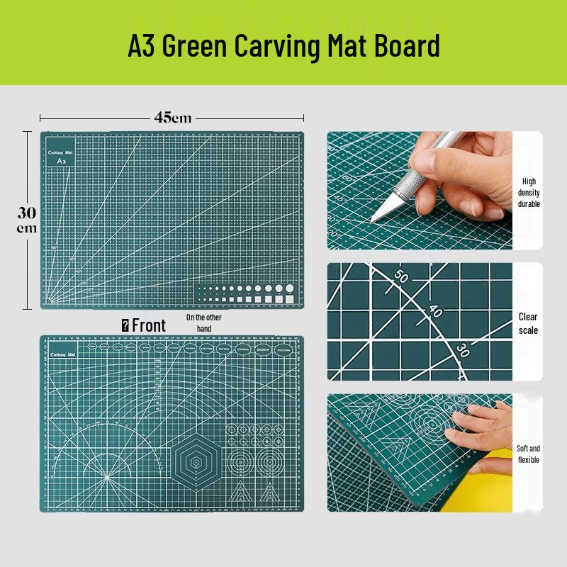 MontMarte Stone Clay Modeling Kit with A3 Carving Mat