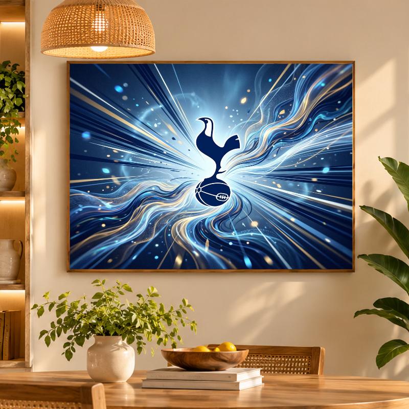 5D Diamond Painting Tottenham Hotspur DIY Full Drill Diamond Art Kit Home Decoration