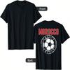 Morocco Soccer Lovers Jersey Support Moroccan Football Team T-Shirt