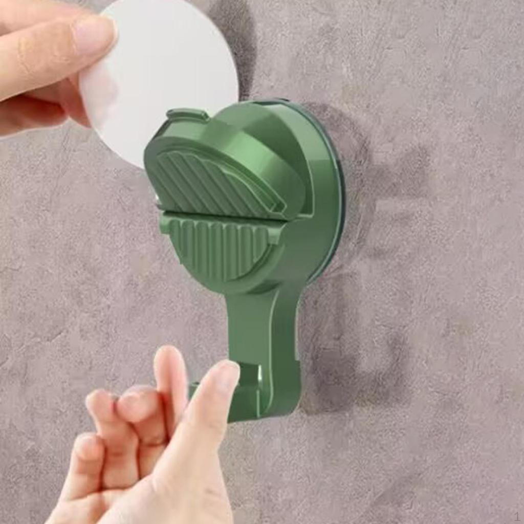 Heavy-Duty Vacuum Suction Cup Hooks for Secure Hanging of Shower Accessories