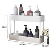 2/3/4 Layer Narrow Gap Storage Rack Shelves Organizer Open High Capacity Save Space Mobile Shelving for Kitchen Bathroom