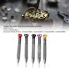 5Pcs Silver Precision Watch Repair Tool Large Handle Screwdriver  Mechanical Watch Daily Maintenance