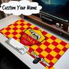 Custom Name Mouse pad Roma Football Club Emblem Mouse Pad Desk Mat, Non-Slip Rubber Backer Pad For Computer Notebook Gaming Mouse Pad Birthday Gift