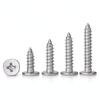 50-Piece Digital Pack of M3 Ultra-Low Head Tapping Screws for Wood and Thin Steel Plates, Thin-Head Countersunk Head Screws, Flat Head Phillips Head S