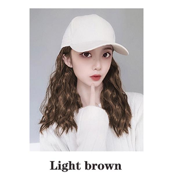 Hair Wig Curly Hair Extensions Hat Wig 