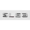 3D ABS Car Rear Trunk Badge Emblem Decals Sticker Decoration accessories for Mercedes Benz SL63 SL65 SL280 SL300 SL320 HG9