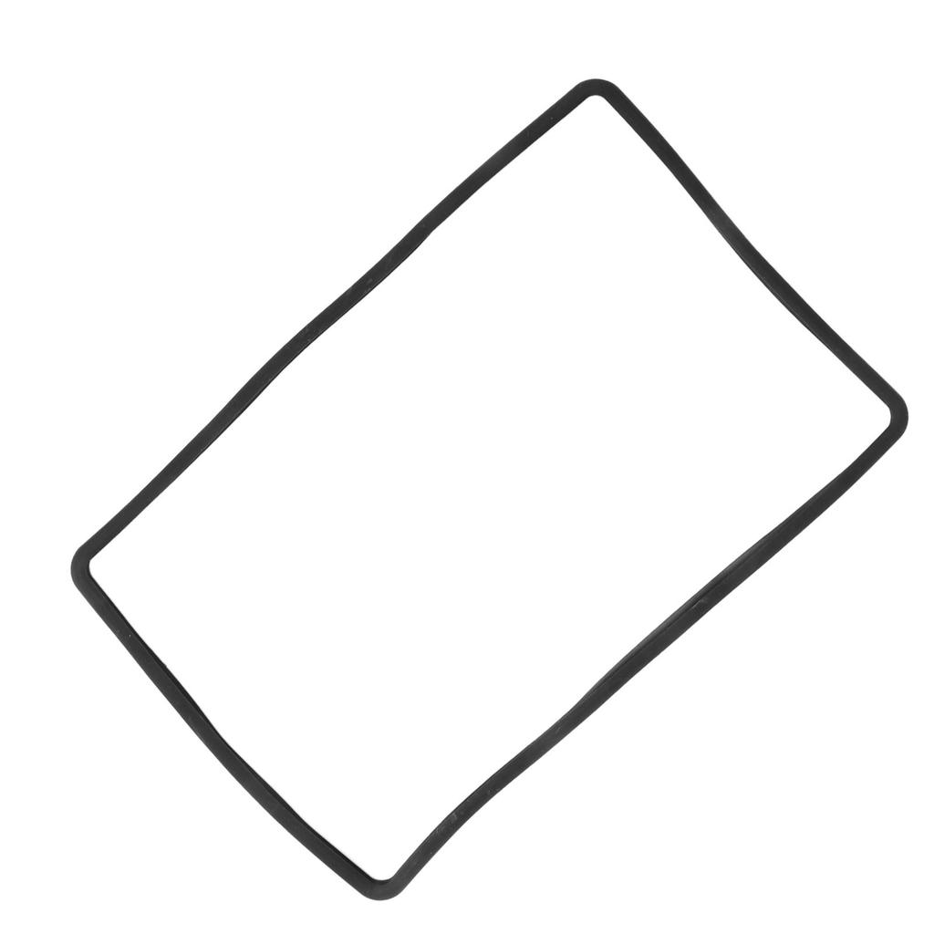 Rámeček ochranné fólie na navigační obrazovku Silikonový ochranný kryt ozdobného rámečku obrazovky centrálního ovládání Náhrada pro Tesla 3 Y Černý