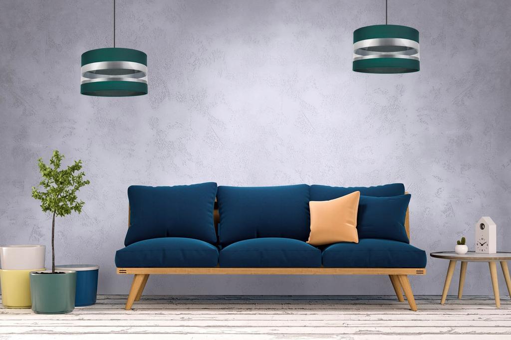 Elegant Ceiling Hanging Lamp, Chrome, Led Lampshade