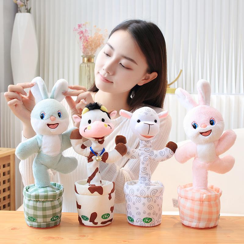 Promotional Gift Stuffed Animals Dancing and Singing Plush Toy