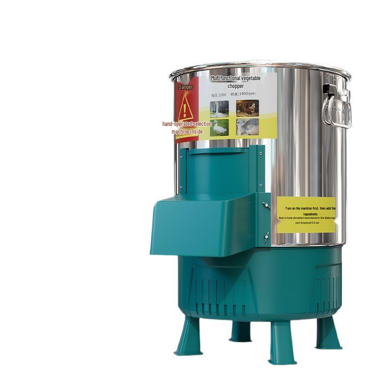 Multi-Functional Electric Vegetable Chopper and Grinder for Poultry and Aquaculture