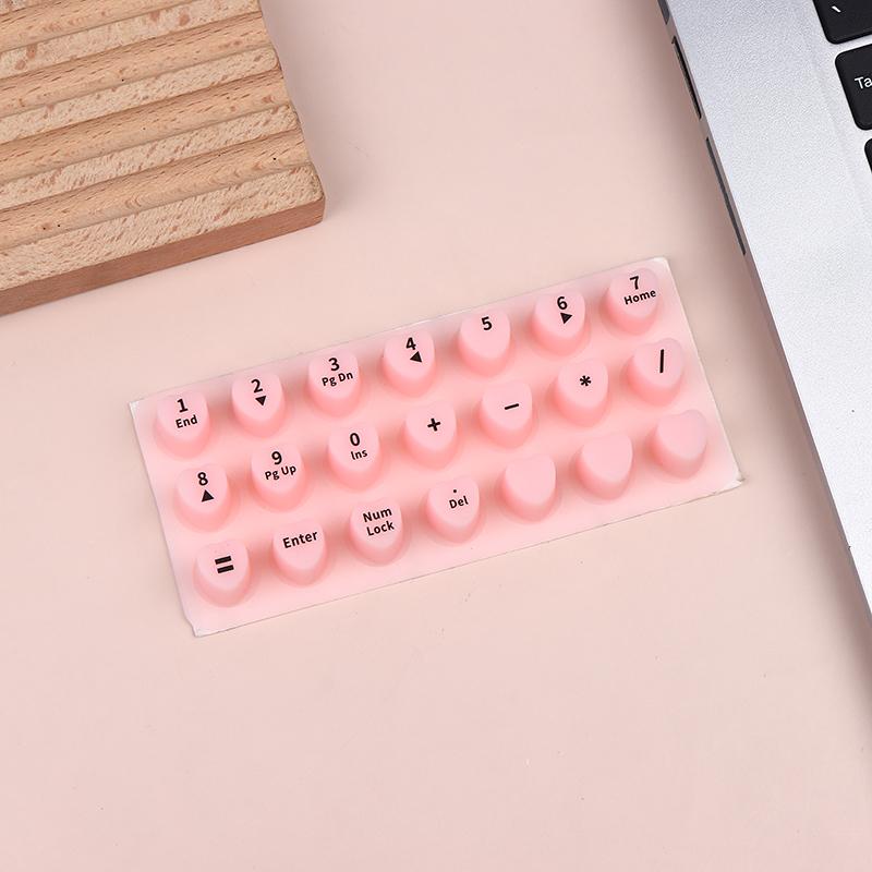 

{Summer2} 70/21pcs Raised Adhesive Keyboard Stickers For Long Nail Art Keyboard Bubbles Self-for Long Nails Silicone Typing