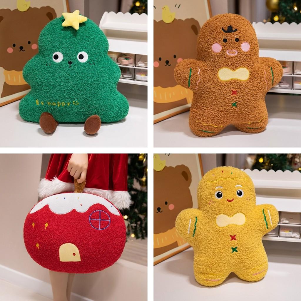 Plush Christmas Toys Xmas Tree Cartoon Festival Ornament Xmas Gift Garnish Doll