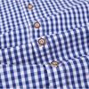 Chemise boutonnée à carreaux Mode homme Tendances vestimentaires 100% Coton Coupe ajustée Chemise Chemises homme Chemise à manches longues pour homme Vêtements rétro
