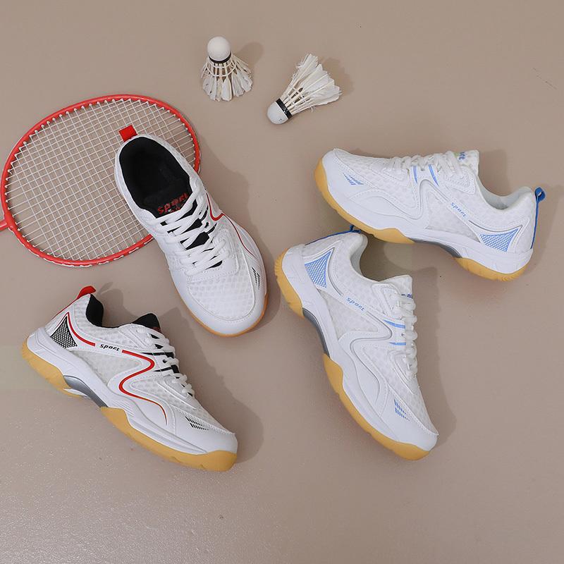 Men's Running Shoes Breathable Man Sports Sneakers Lace Up Comfort Casual Walking Shoes Athletic Training Footwear Badminton Shoes