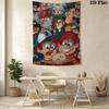 Gravity Falls Cartoon Pattern Home Decor Tapestry, Wall Hanging, Decorative RV Wall Cloth.SGT0917582