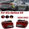 Auto Exterior Accessories For Kia Optima K5 2020 2026 Rear LED Tail Light Turn Signal Lamp Warning Brake Car Taillight Assembly
