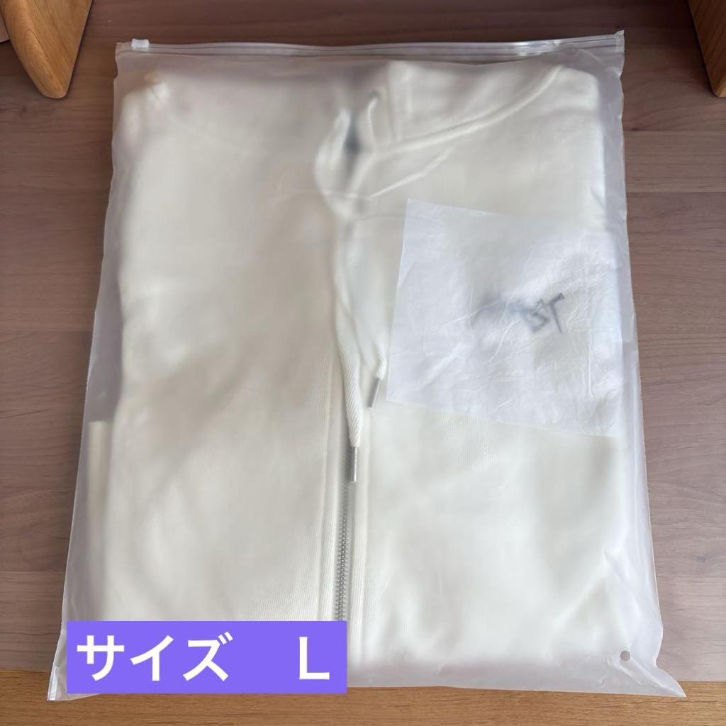 [USED] BTS JUNG KOOK Artist-Made Hoodie, Size L, White