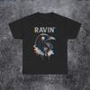 Trippy Raven Psychedelic Tee, Vaporwave & Weirdcore Aesthetic, Techno, EDM Lover Gift, Rave-Ready Shirt, Perfect for Ravers, Raver Gift