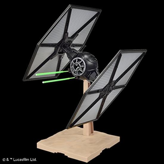Plastikový model stíhačky TIE Star Wars prvního řádu BAN203218 1/72