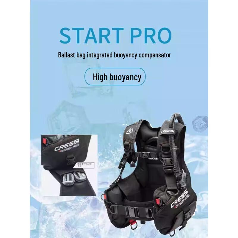 CRESSI STARTPRO Scuba Diving BCD Set