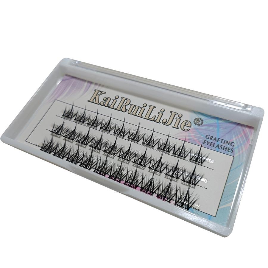 

Трехшаговое натуральное ультратонкое наращивание ресниц: Веер из перьев «Рыбий хвост» с темой феи подсолнуха 13mm