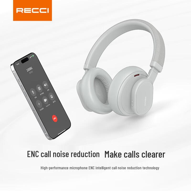 RECCI REP-W93 ANC Wireless Over-Ear Headphones