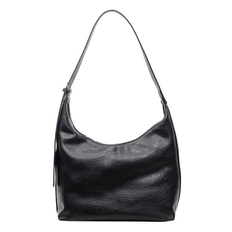 Large-capacity Commuter Handbag Fashionable and Retro Shoulder Bag Casual and Trendy Underarm Tote Bag