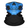 Cycling Face Mask Riding Scarf Breathable Skull Print Neck Gaiter Women Bandana Headwear Headband Snood Hiking Mask Balaclava