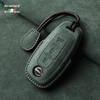 Nissan Teana/X-Trail/Qashqai/Tiida Key Case: Suede, Full Coverage, Tanlu Buckle