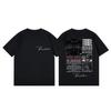 Hochwertiges Baumwoll Oversized T-Shirt Rapper Yemil Album Merch T-Shirts Unisex Damenmode Hip Hop Vintage Kurzarm T-Shirt