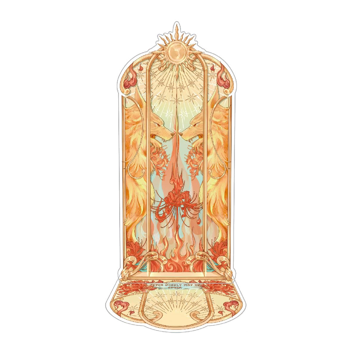 

The Seven Deadly Sins Series Display Frame Angry