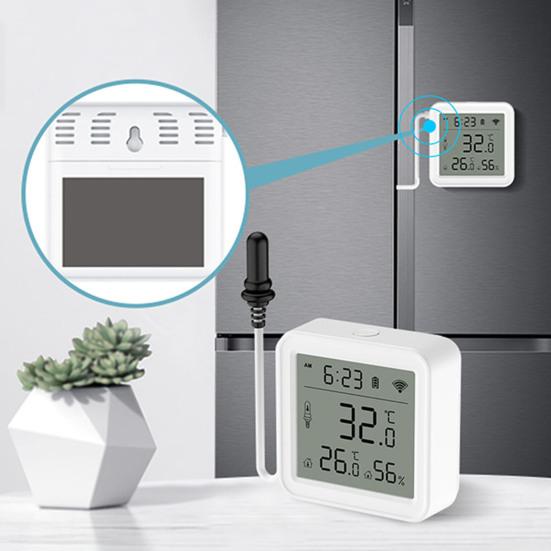 Senzor WiFi de Temperatură și Umiditate cu Sondă Externă Monitorizare APP Higrometru Smart Home Plante Acvariu Vinărie Higrometru Digital
