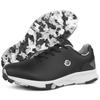 M01 Men's Plus Size Camo Golf Sneakers with Spikes