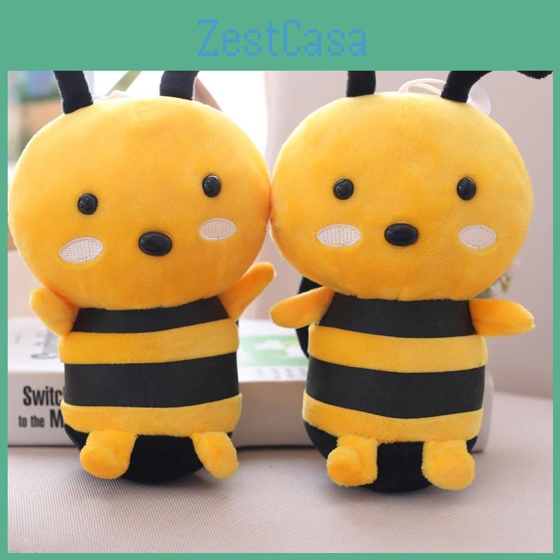 Bee Cartoon Cute Plush Toy Adorable Sleep Companion Girls Kids Gift Birthday