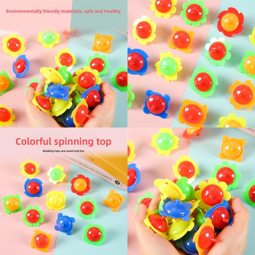 Traditional Plastic Spinning Top Toy For Kids And Educational Play