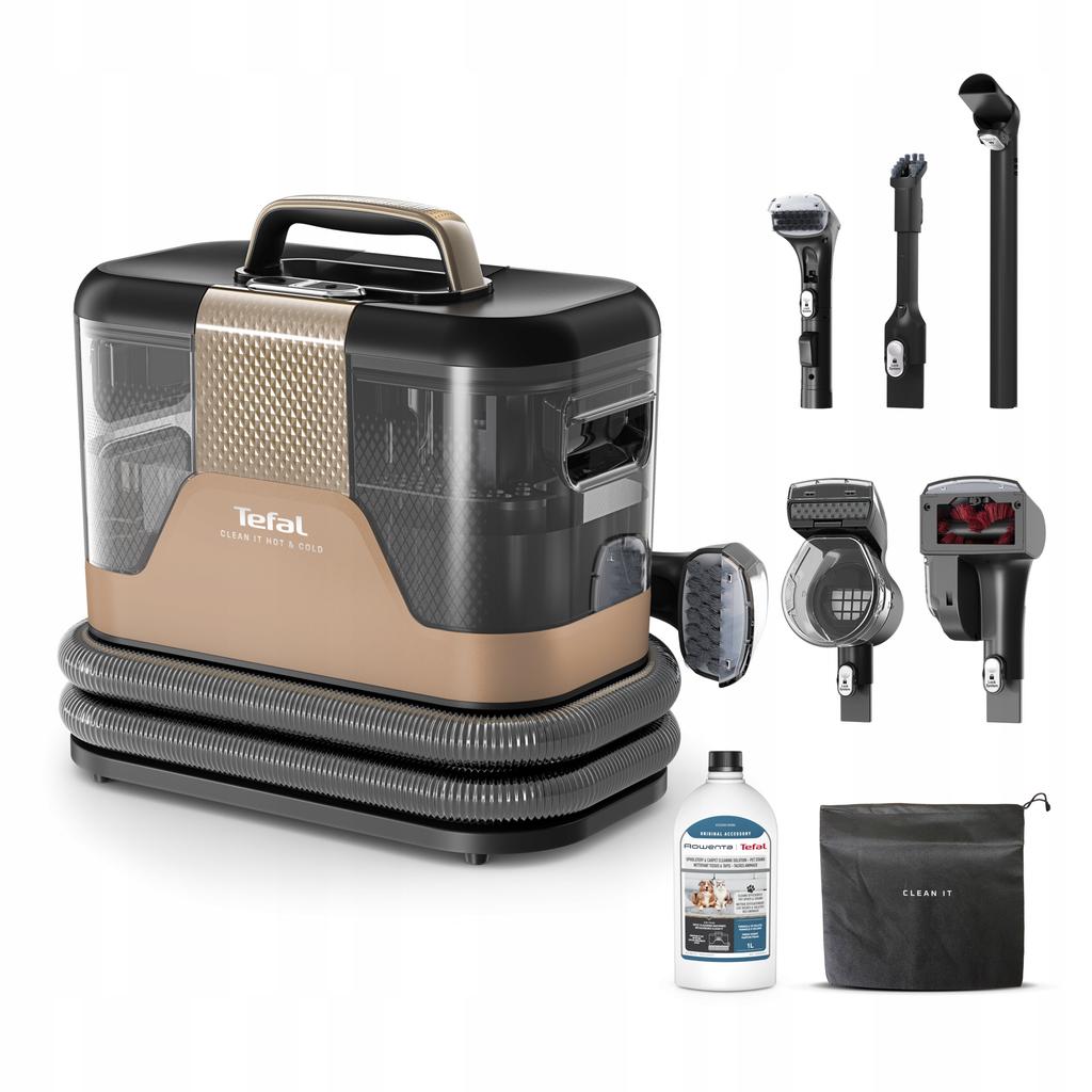 Tefal Clean It Hot and Cold IZ7021 Upholstery Cleaner, 1150W
