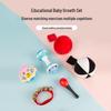 Infant Teething Rattle Ball: Educational Toy for Newborns 0-12 Months