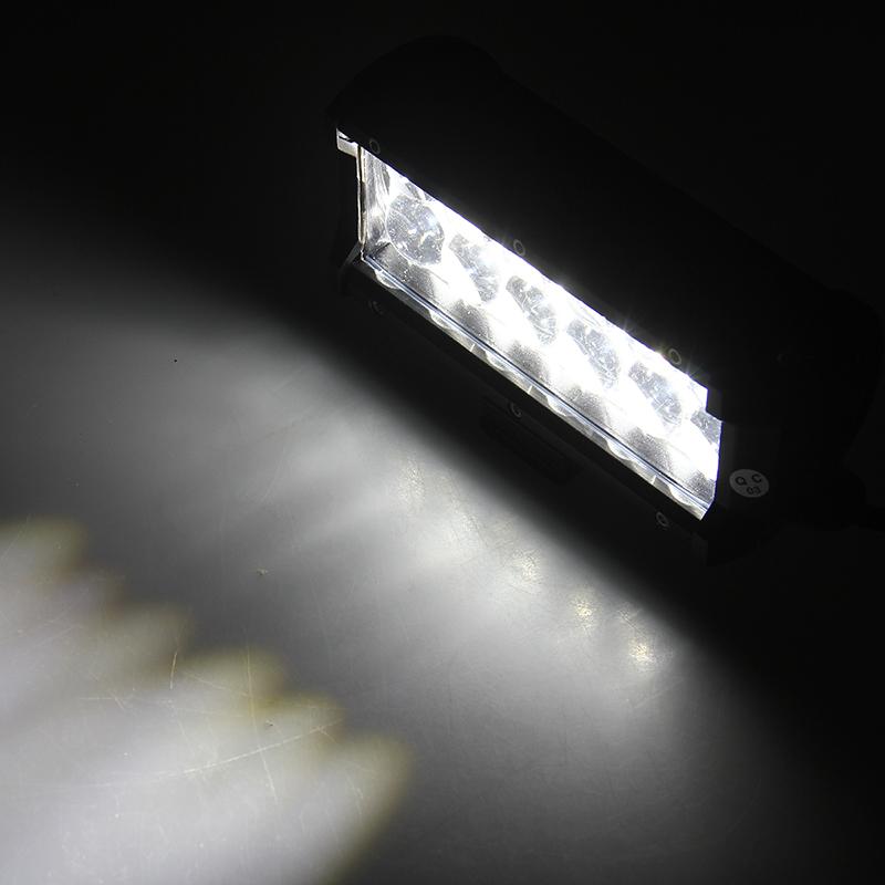 LED Work Light Bar with LED Chip Spot Flood Beam for ATV Automobile Motocycle 12V 24V Light Bar