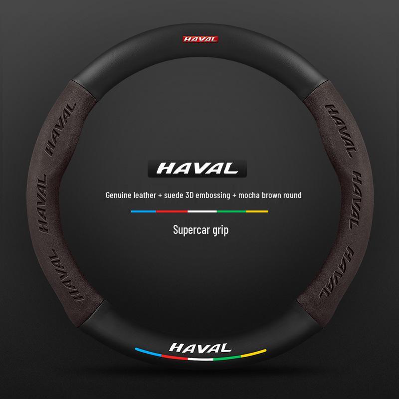 Haval Lenkradbezug für Shenshou H9, Big Dog, H6 National Tide Edition, M6, Chitu, F7X - Wildleder-Finish