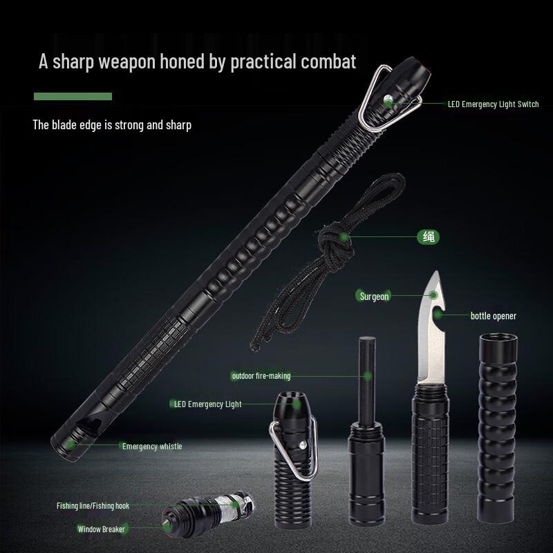 Wielofunkcyjne narzędzie survivalowe outdoorowe