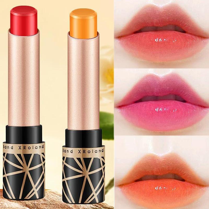 Carotene Lip Gloss, Color-Changing Moisturizing Lip Balm, Not Easy To Fade, Not Easy To Stain, Waterproof, Moisturizing, Hydrating Lipstick for Men