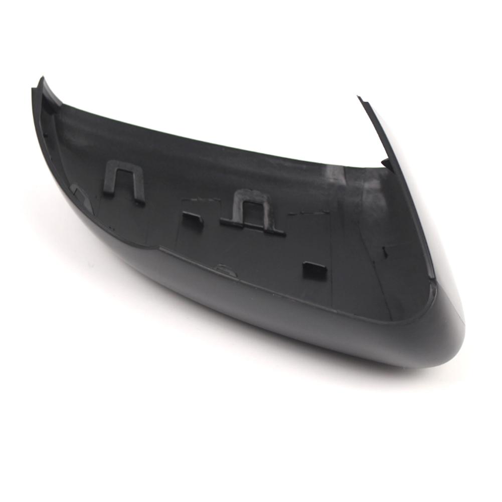 Passend für Polo MK5 Glänzend Schwarzes Spiegelgehäuse Linke Seite Spiegelabdeckung