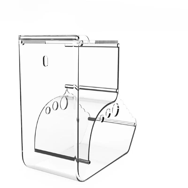 Anti Flipping Hamster Automatic Feeder Pet Supplies Squirrel Hedgehog Guinea Pig Portable Feeding Basin with Large Capacity