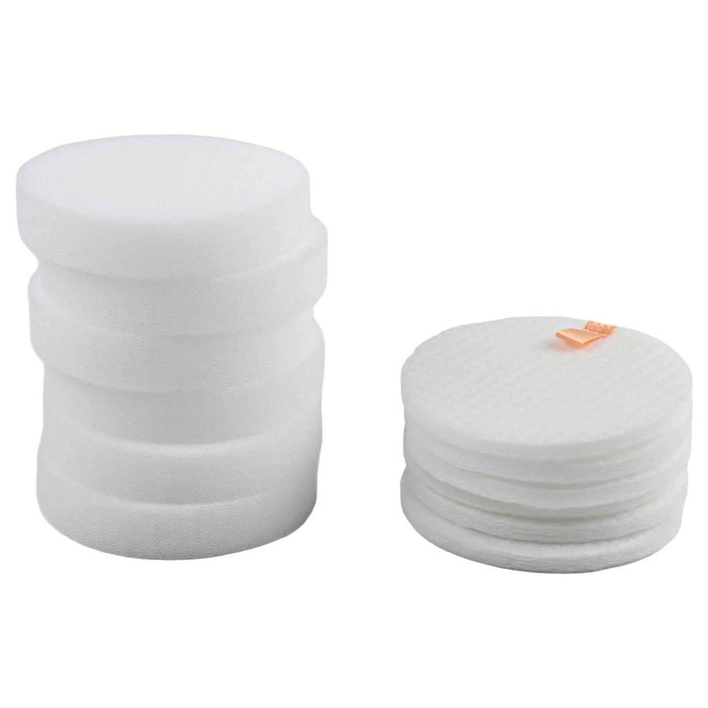 6/10 Sets Foam Felt Filter Kit Cordless Vacuum Cleaner Foam Felt Filter Kit Replacement For LVAC-200
