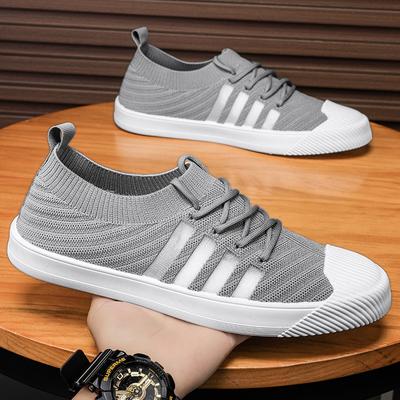 Fashion Men Sneakers Casual Shoes Skateboarding Men Flat Brand Fashion Canvas Shoes Breathable Non-slip Driving Tennis Sports Shoes