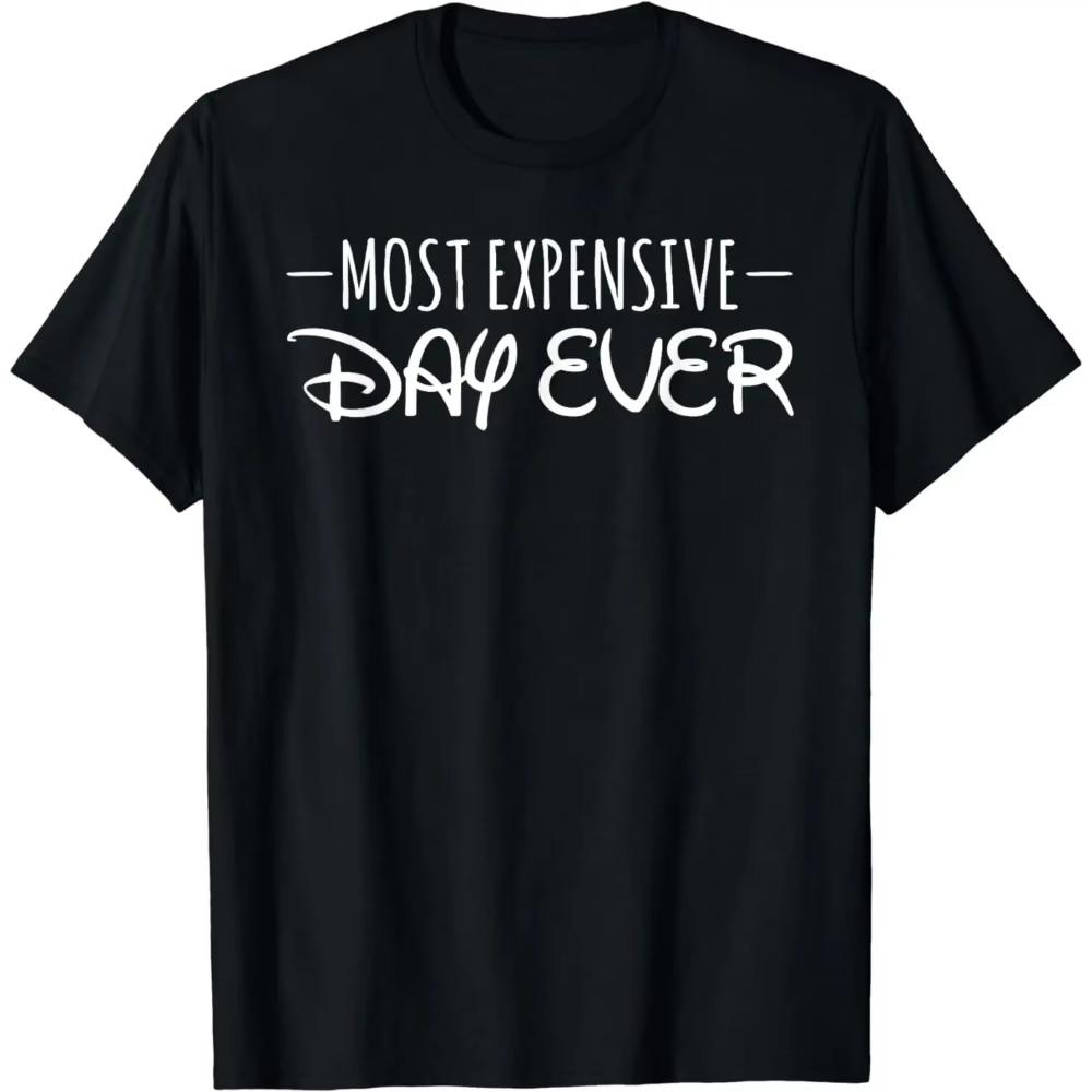 

Most Expensive Day Ever Short Sleeve T-Shirt Funny S чёрный