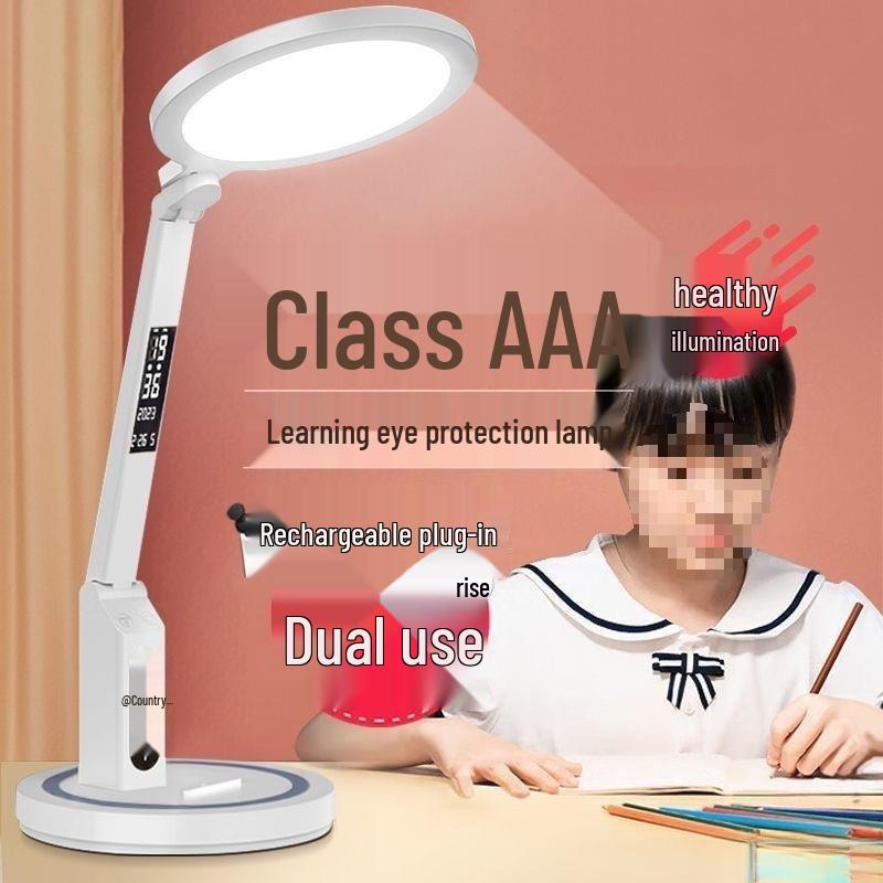 Rechargeable Touch-Control Eye-Protection Desk Lamp for Students and Children