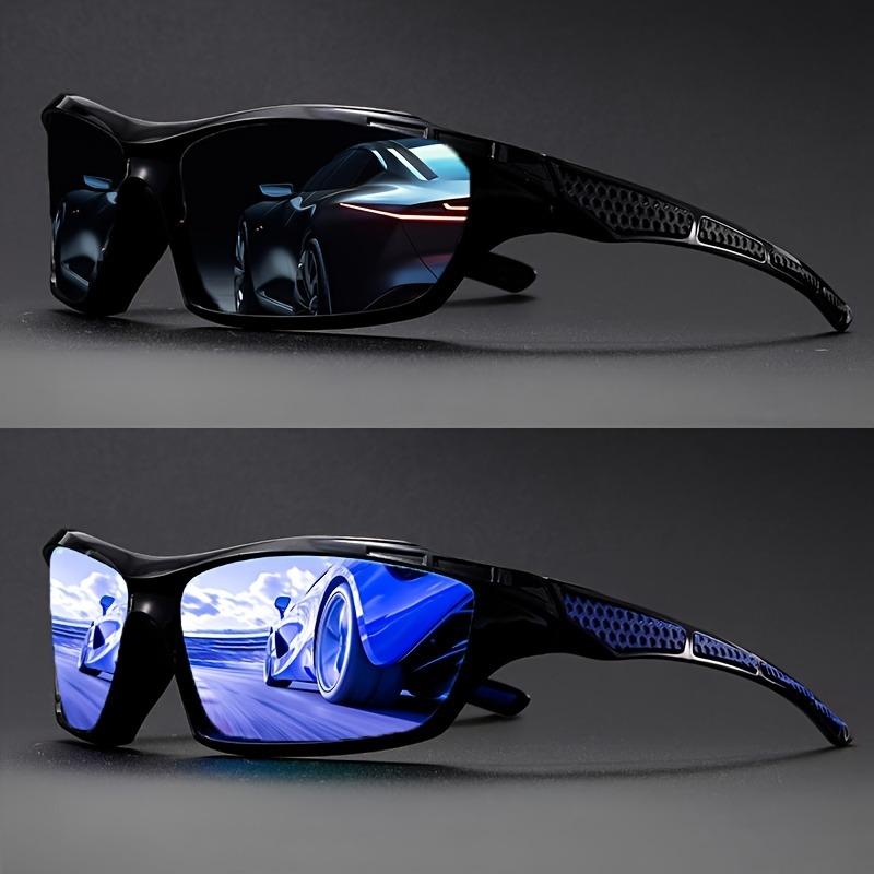 2 Pairs of Sports Glasses for Outdoor Fishing Hiking Running and Driving